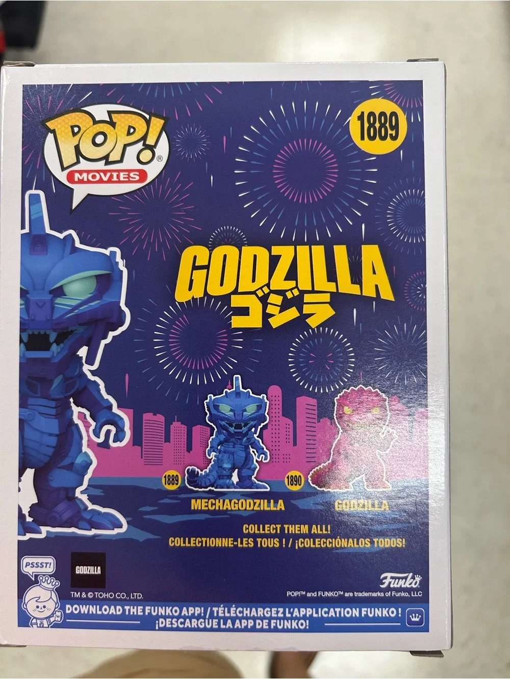 Funko Pop! Movies Mechagodzilla 1889 - Blue Vinyl Figure
